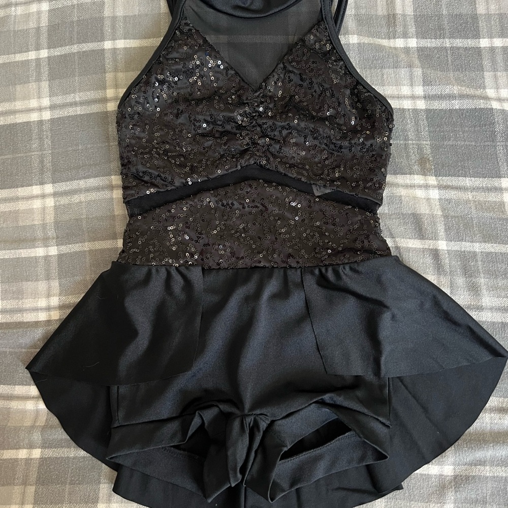 Weissman Black Dance Costume NWOT